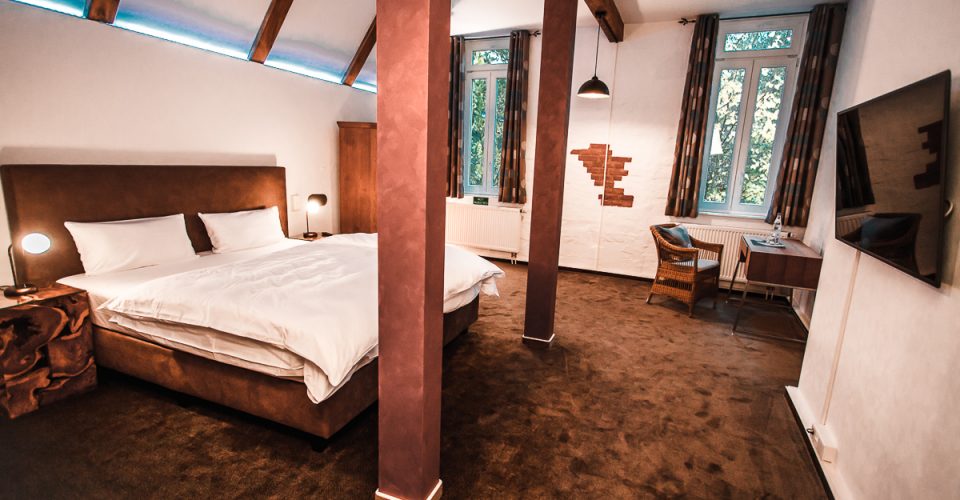 Das Zimmer Kahlaue im Hotel Kahltalmühle