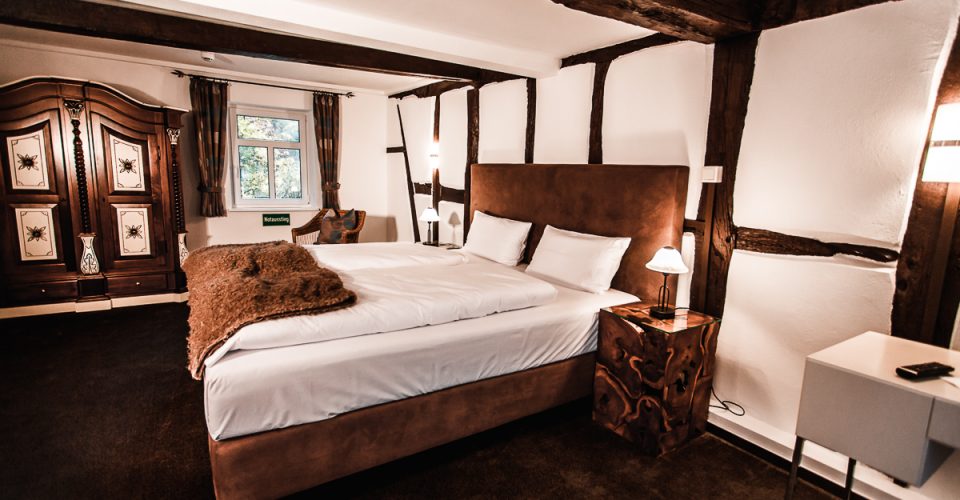 Das Zimmer Mühlenstube im Hotel Kahltalmühle