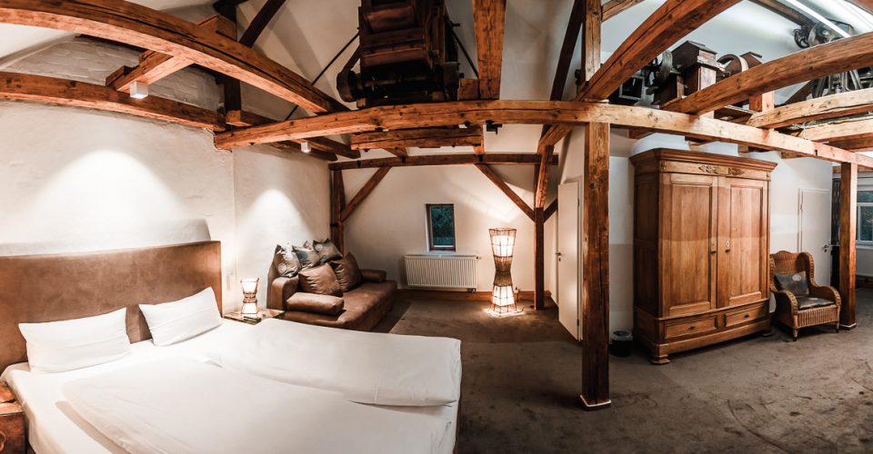 Die Mühlensuite im Hotel Kahltalmühle