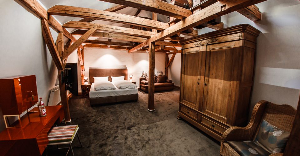 Die Mühlensuite im Hotel Kahltalmühle